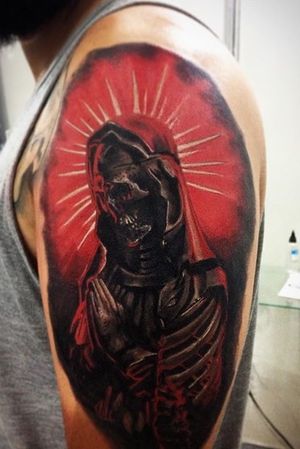 #santamuerte #skull #calavera #caveira #tattoofotheday