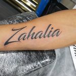Family name "Zahalia" done by me 
