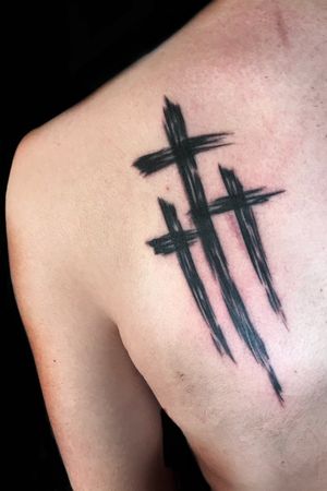 Tatuaje cruse #tatuajecruse#cruse#crusetatuaje#tatuaje3d#3d#3dcruse#tatuajebarcelona#tattoocross#cross#cross3d#crosstattoo#