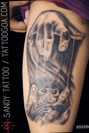 Tattoo done by sandy @Sandy Tattoo Studio. #tattoogoa