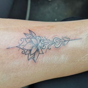 First lotus flour tattoo 😍