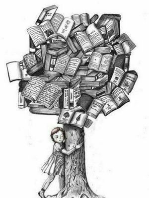 #readinglover #books #tree
