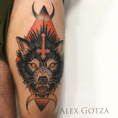 Tattoo by Alex Gotza .Done using: @kwadron @sunskintattoo @balm_tattoo #tattoo #tattoos #inked #tattooart #neotraditional #neotraditionaltattoo #colortattoo 