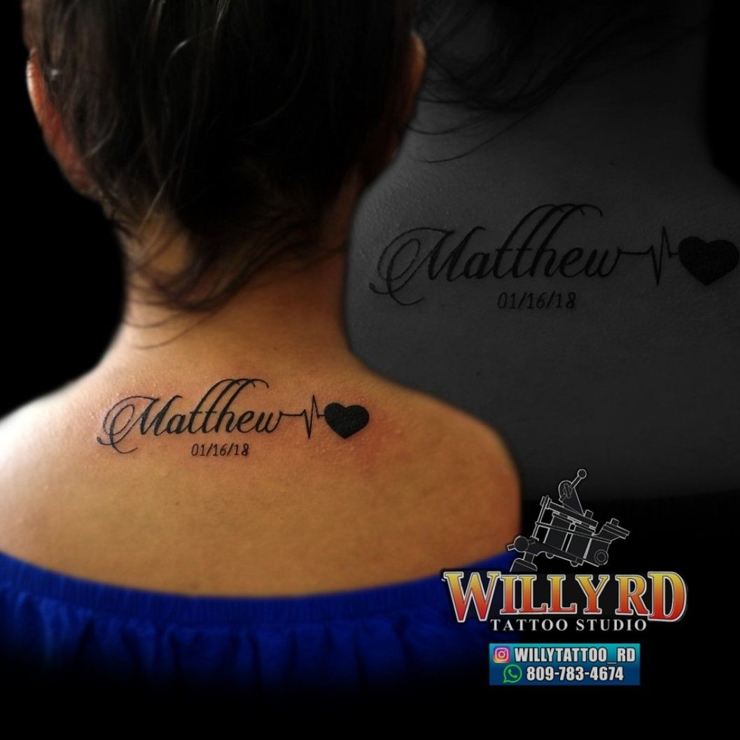 Tattoo uploaded by Willy Tattoo Studio RD • Name • Tattoodo