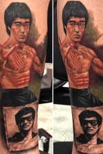 Bruce Lee #brucelee #realistictattoo #tatuagemsaopaulo #realismo #inked 