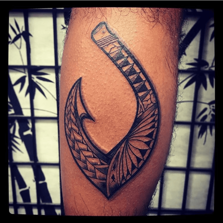 polynesian fish hook tattooTikTok Search