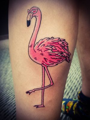Fly flamingo piece