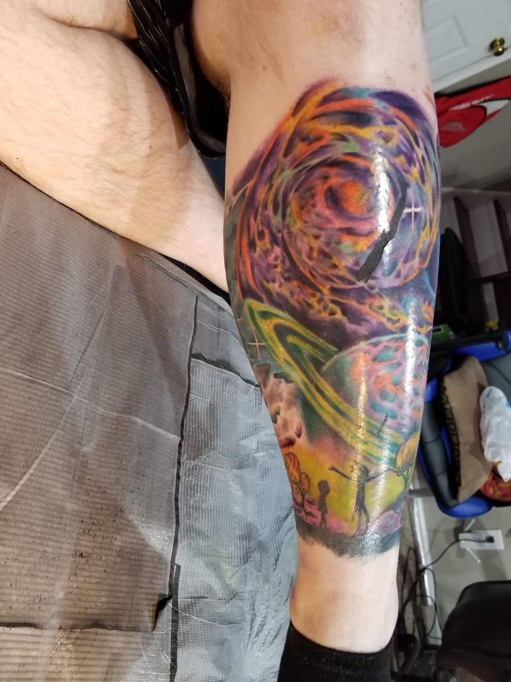 Rick And Morty armband tattoo  Tattoogridnet