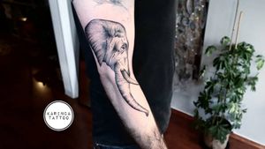🐘 Instagram: @karincatattoo #elephant #tattoo #tattoos #tattoodesign #tattooartist #tattooer #tattoostudio #tattoolove #ink #tattooed #black #elephanttattoo #dövme #dövmeci #istanbul #turkey #kadıköy #moda 