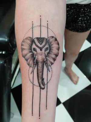 Elephant Custome Tattoo