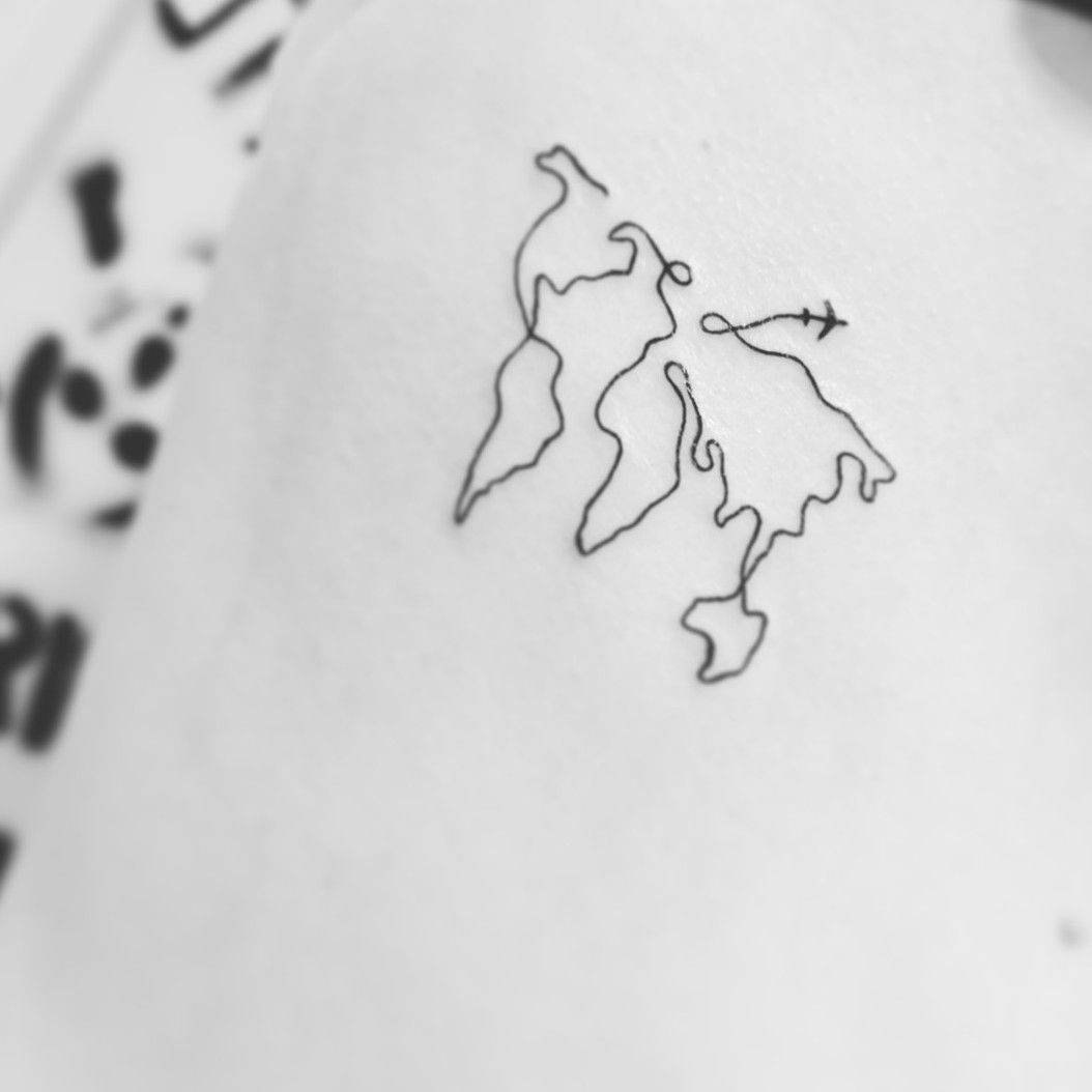 Artist Takes Line Art To Next Level By Making Single Continuous Line Tattoos   DeMilked
