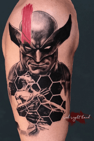 Wolverine Tattoo.   Design | Sameer Kureshi 