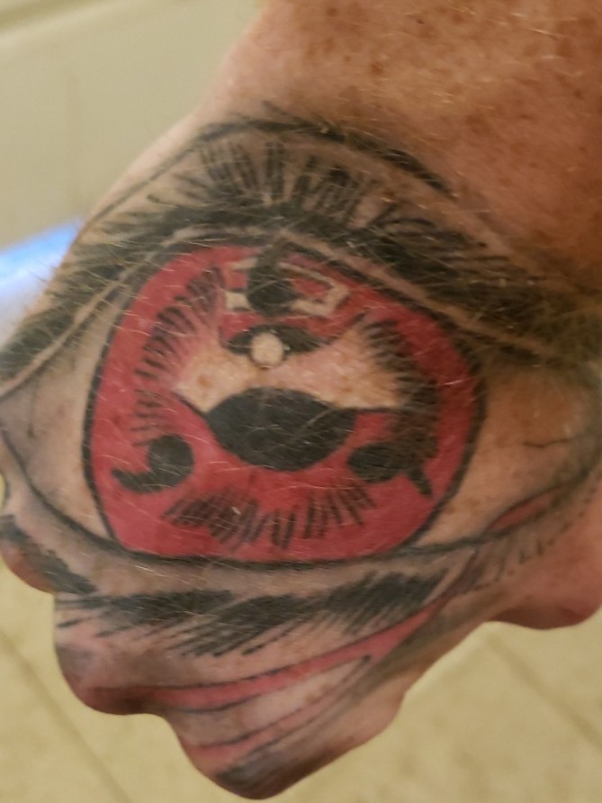 Tattoo uploaded by Jamid Macias • Shinnobis #naruto #sharingan #akatsuki •  Tattoodo