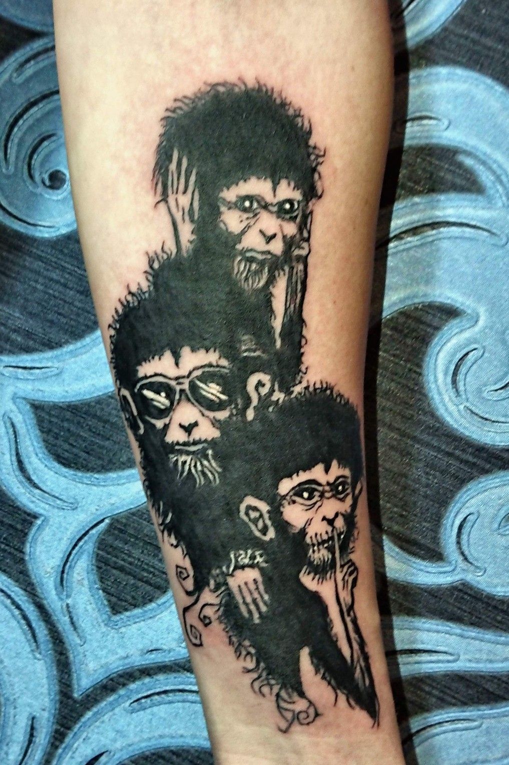three wise monkeys  Animal Tattoos  Last Sparrow Tattoo