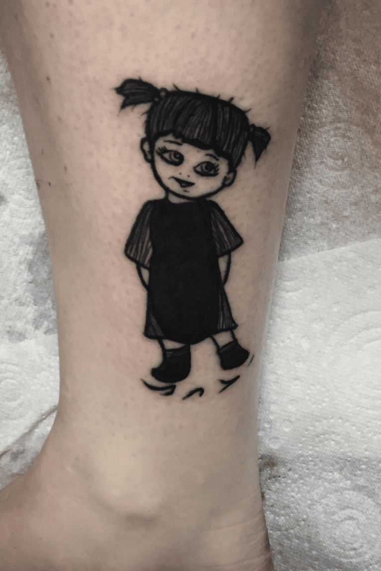 JDIII Tattoo Art - Custom Monsters Inc. Mike & Sully for Troy
