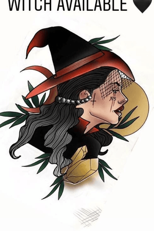 #witch design available #neotrad #neotraditionaltattoo #neotradtattoo #colour #tattoo #uk #reading  #dotworktattoo