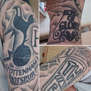 Tottenham Hotspur half sleeve upper arm