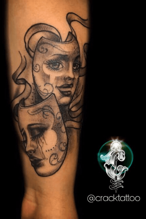 Tattoo uploaded by Irvin Lopez  Chest piece by chiko Smile now cry later    Tattoodo