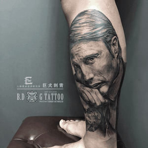 Tattoo by B.Dog tattoo巨犬体表艺术研究所