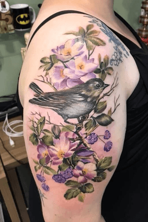 Birds #realistictattoo #collortattoo #inked #ink #tattoogirl        (11) 9 8116 1666  morssuza@yahoo.com.br