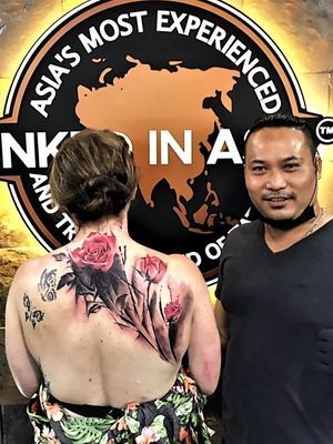 Designing Tattoo Ideas For Men, Tattoo Ideas For Women, Tattoos Ideas Here In Thailand, We Use The Best Inks Like Fusion Ink And Eternal Ink, Fantastic Work As Always, Superb Artists, Our Staff Are Friendly, Excellent Atmosphere, We Always Have An Extremely Hygienic And Clean Studio, Great Service Here At Inked In Asia Tattoo Studio Patong Phuket Thailand