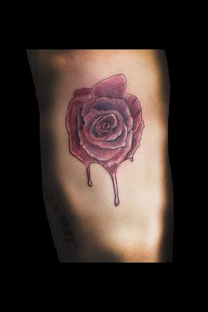 Blood Rose on the Knee!