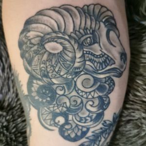 Aries - my first tattoo 