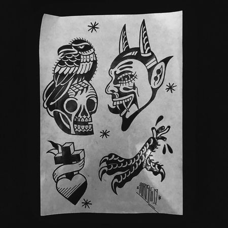 Flash tattoo