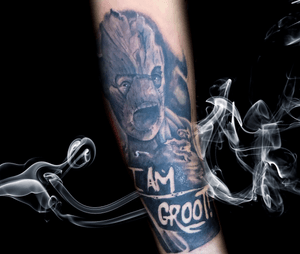 #blacandgrey #groot #realism #Argentina #tatuaje #tattooartist 