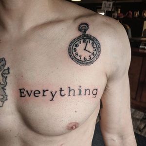 "everything" and a cool pocket watch!!