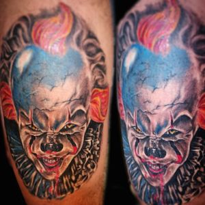 #tattoo #ink #It #horror #horrortattoo #clown 