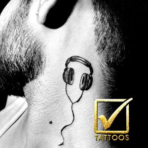 Dj Music love tattoo