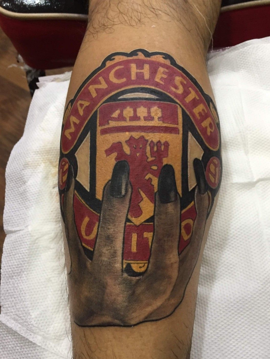 405 Manchester United Tattoo Stock Photos HighRes Pictures and Images   Getty Images