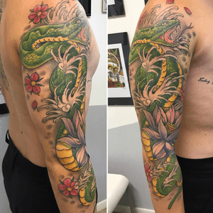Tattoo by blessed tattoo studio 