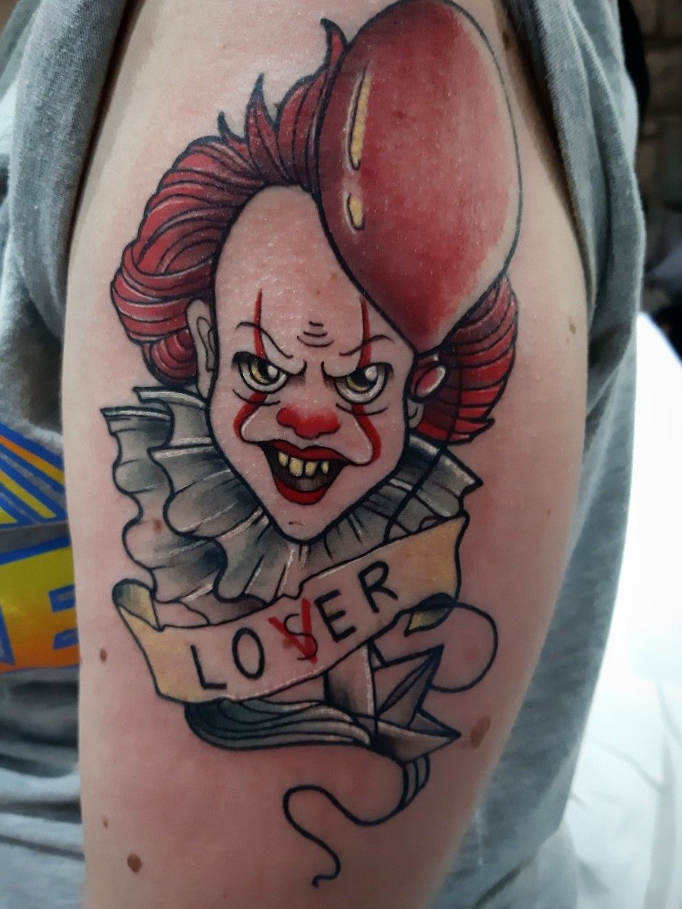 Pennywise the Clown by Evan Olin  Tattoos