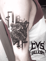 #leopardtattoo #tattoo #felino