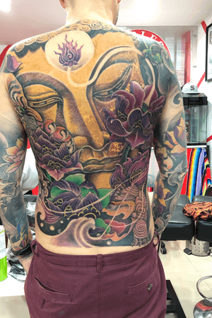 Buddha Thai style at inkbless tattoo studio #pattayaink #thaiLAnd 