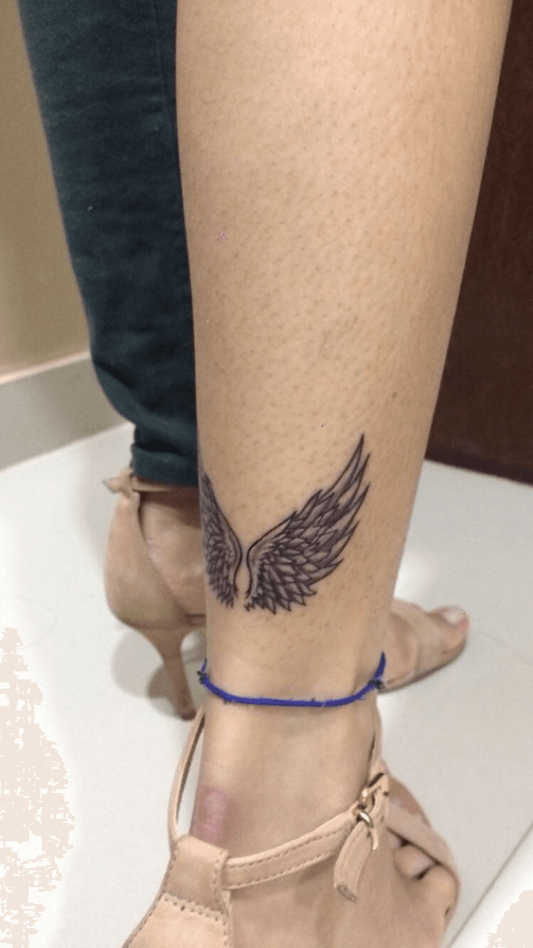 hermes shoe tattoo