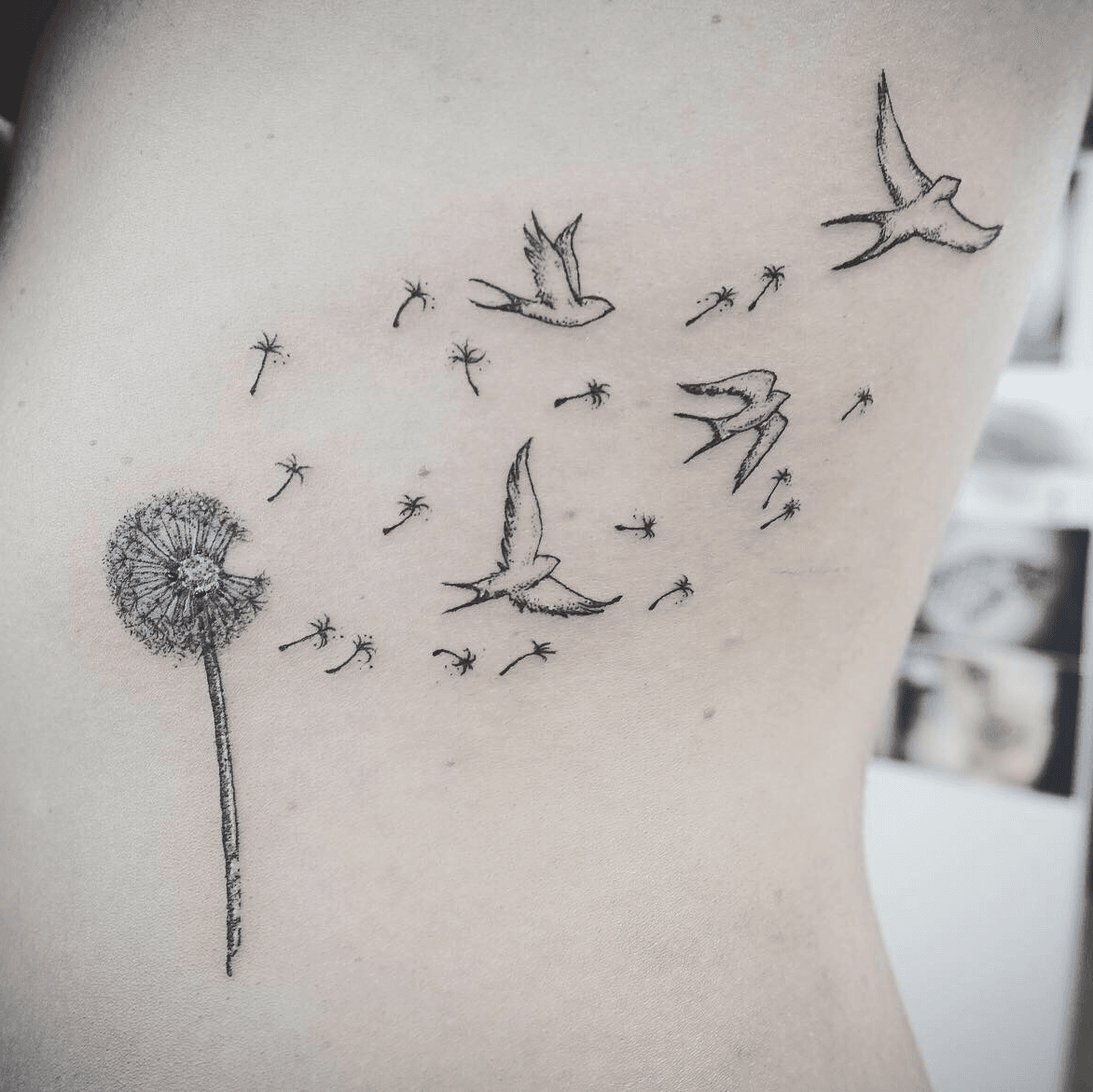 Dandelion Tattoos Designs Meanings Ideas and Photos  TatRing