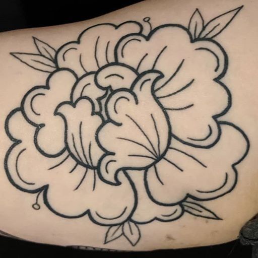 Peony tattoo Flower tattoo Mel Pearlman Aces high  Flower tattoos Flower  tattoo Flower tattoo shoulder