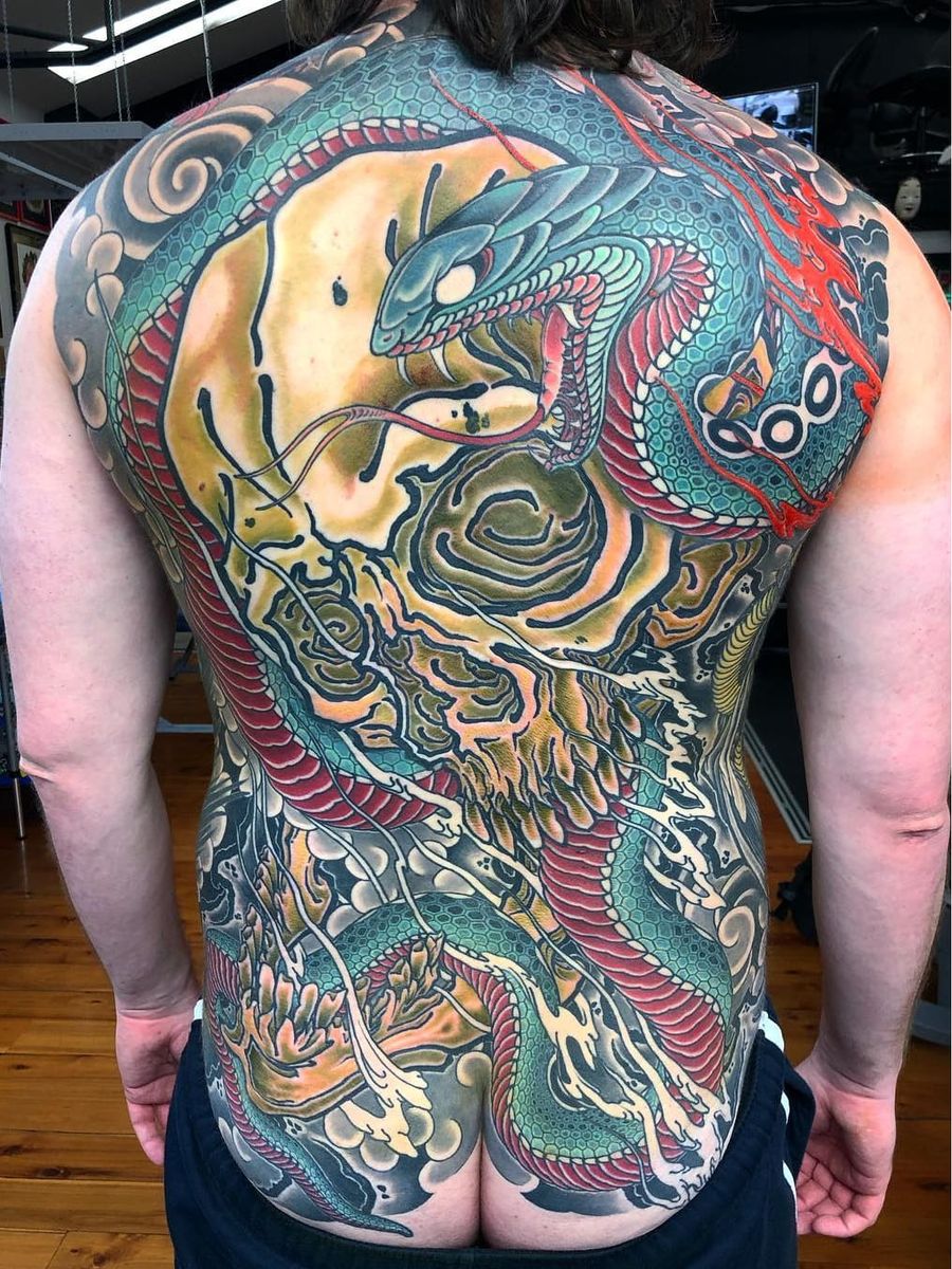 What is a neo Japanese tattoo?