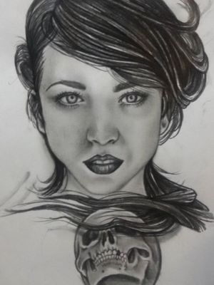 Girl portrsit drawing