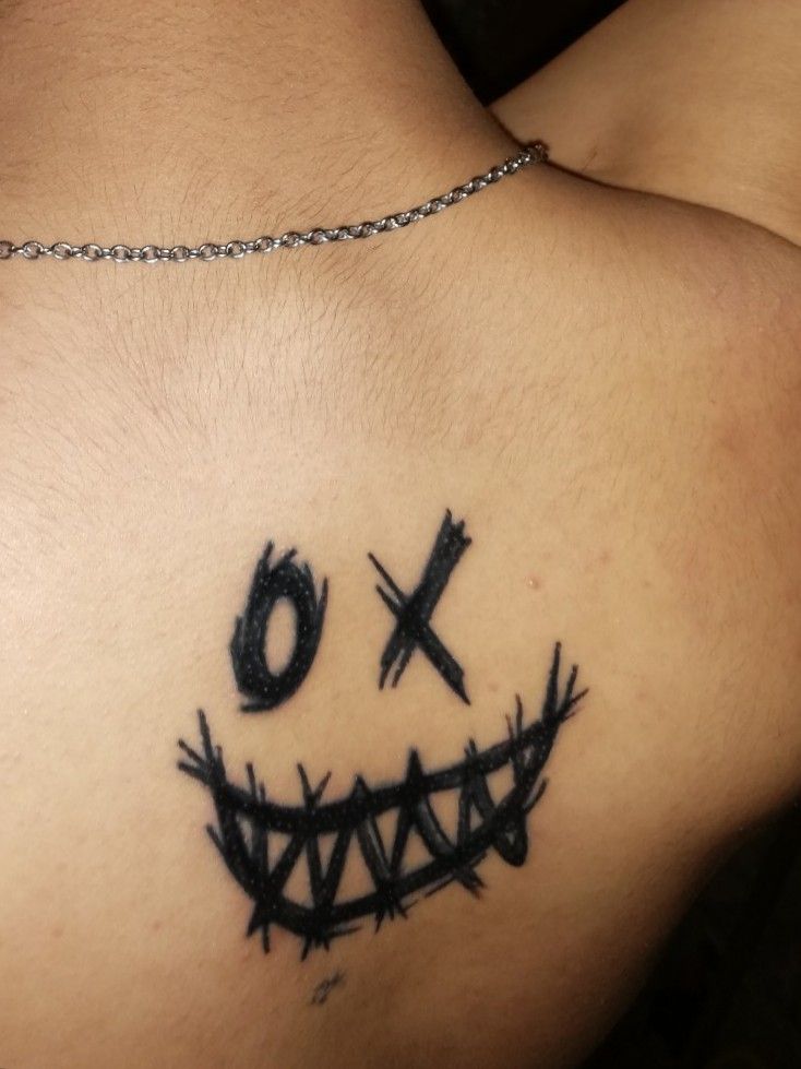 Top 30 Funny Smile Tattoo Design Ideas 2021 Updated  Smile tattoo Smile  face tattoo Smiley face tattoo