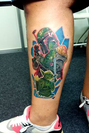 This star wars i done on bali tattoo expo 2019