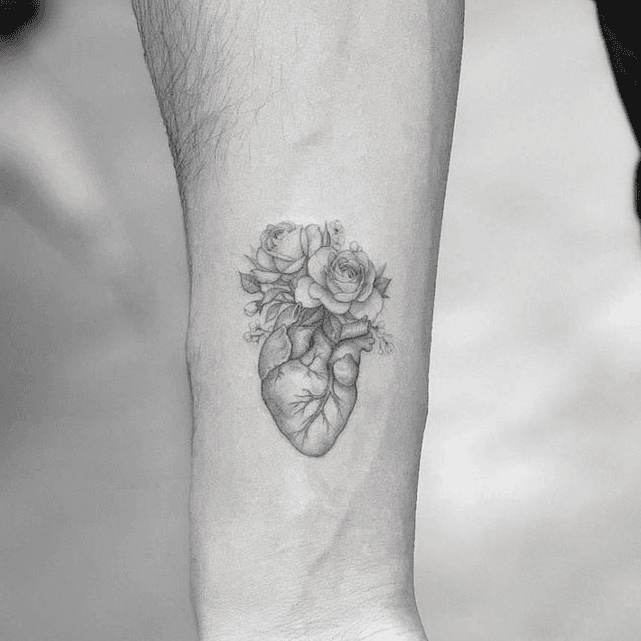 Tattoo uploaded by Jolien • Lungs with flowers • Tattoodo