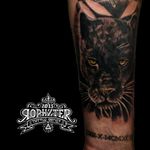 Panther Black and grey Tattoo Contact: 📲 +573506198639 📷 Instagram: @rophztertattoo 📧rafaeltattoo2034@gmail.com 📬 Fb Page: Rophzter Tattoo Ink . . . . . . #tattoo #ink #tattooed #inked #blackwork #realistic #tattoos #inkspiration #tattooart 