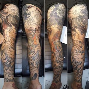 To be continue...... cover work whole leg piece in process ..... 