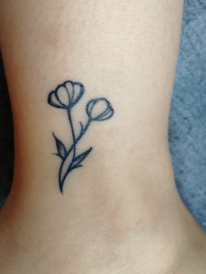 Flower, my first tattoo :) 