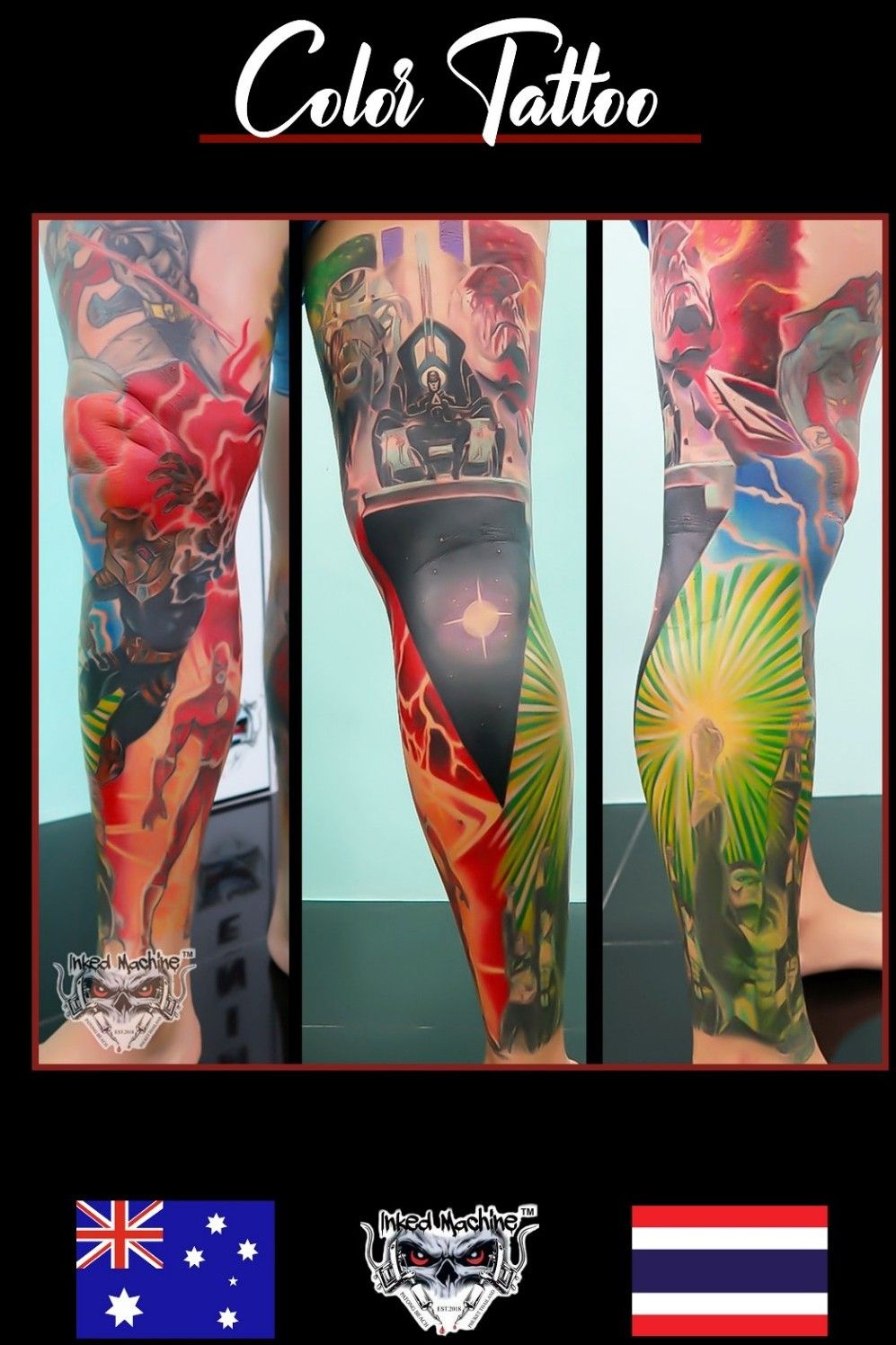 Rose Tattoo Colour Tattoo Tattoo Studio  Signature Tattoo Studio