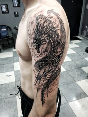#dragon #tattoo 